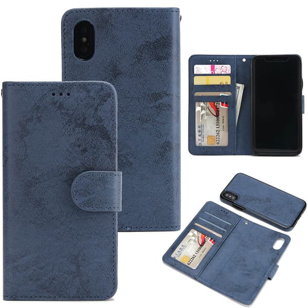 iPhone XS Max - Fodral med Smartfunktion (LEMAN)