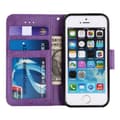 Miniatyrbild 3 av 11: iPhone 5/5S/SE - Fodral med Smartfunktion (LEMAN)