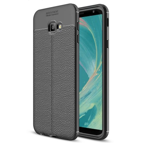 Bild av Läder mönstrat TPU skal Samsung Galaxy J4 Plus 2018 (SM-J415F)