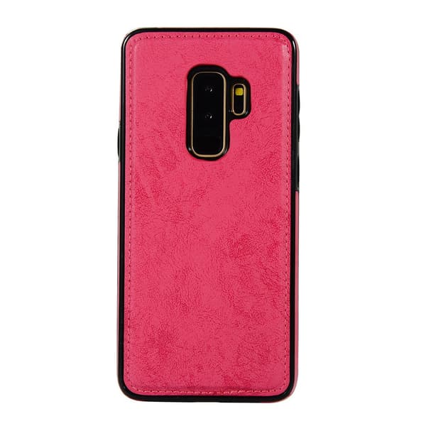 Genomtänkt Plånboksfodral från LEMAN för Samsung Galaxy S9+
