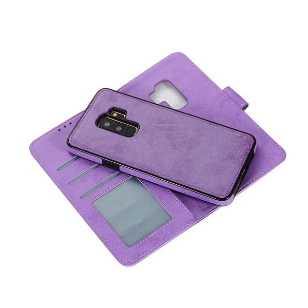 LEMAN Plånboksfodral med Magnetfunktion - Samsung Galaxy S9Plus