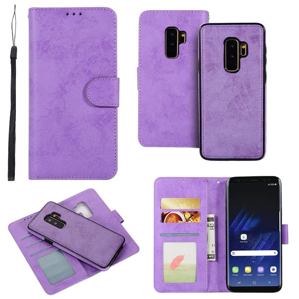 LEMAN Plånboksfodral med Magnetfunktion - Samsung Galaxy S9Plus