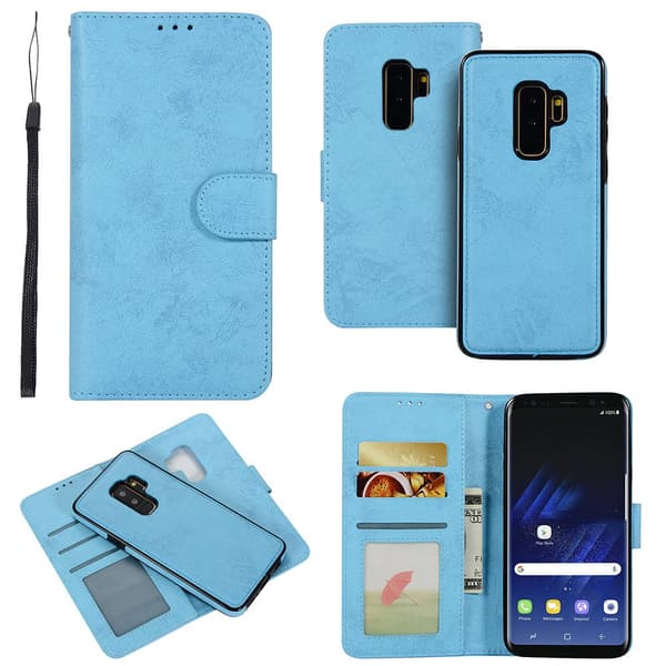 LEMAN Plånboksfodral med Magnetfunktion - Samsung Galaxy S9Plus