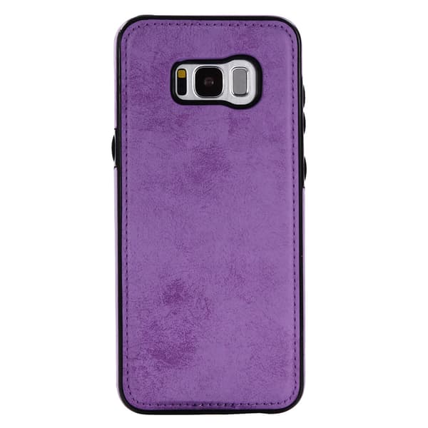 Samsung Galaxy S8 - Silk-Touch Fodral med Plånbok och Skal