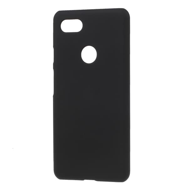 Rubberized Hard Plastic Cover for Google Pixel 3 XL - Black