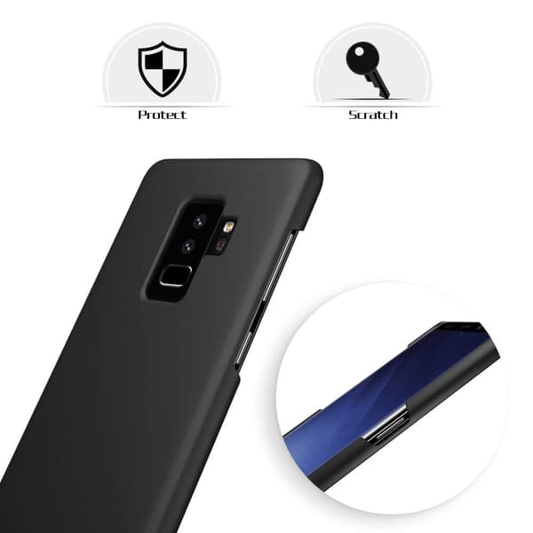 Samsung Galaxy S9 Plus Hard Case Skal Svart