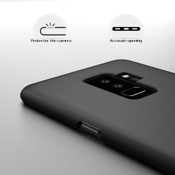 Samsung Galaxy S9 Plus Hard Case Skal Svart