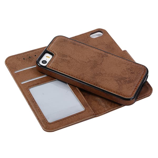 Genomtänkt Plånboksfodral från LEMAN för iPhone 6/6S Plus