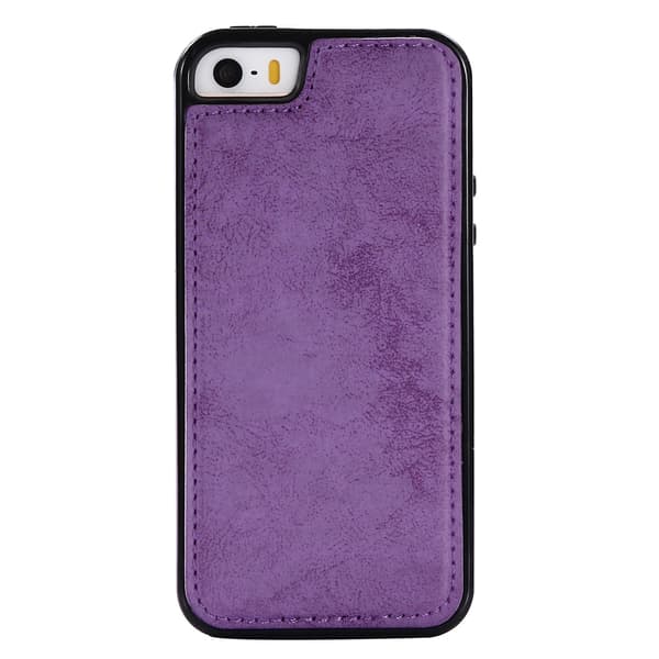iPhone 6/6S Plus - Silk-Touch Fodral med Plånbok och Skal