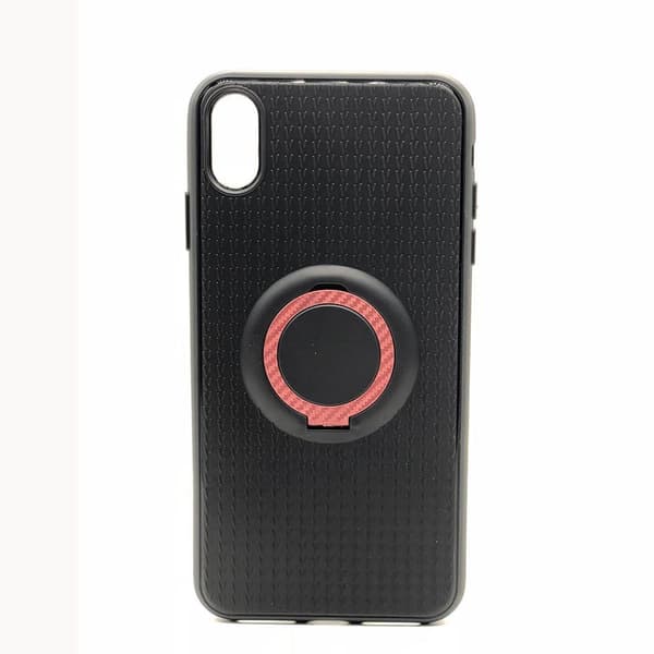 Praktiskt Skyddsskal med Ringhållare för iPhone XS Max