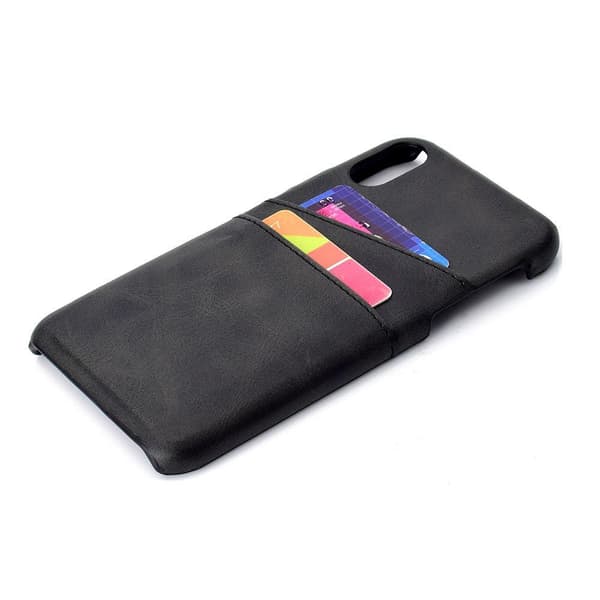 Skal med Korthållare i RETRO-Design för iPhone XS Max