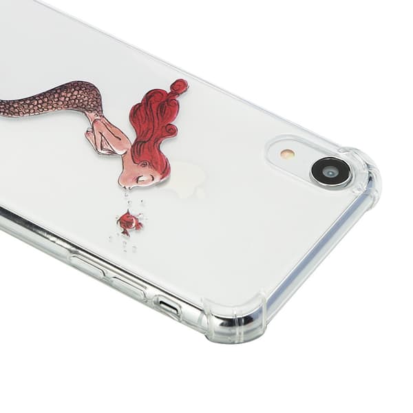 Pattern Printing TPU Soft Case iPhone XR - Mermaid