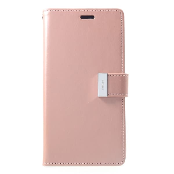 MERCURY GOOSPERY Rich Diary Wallet Case iPhone XS Max - RoseGold