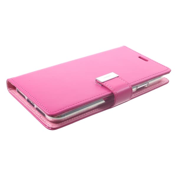 MERCURY GOOSPERY Rich Diary Wallet Case iPhone XS Max - Rose