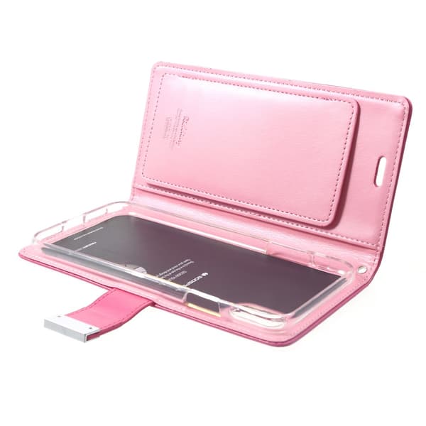 MERCURY GOOSPERY Rich Diary Wallet Case iPhone XS Max - Rose