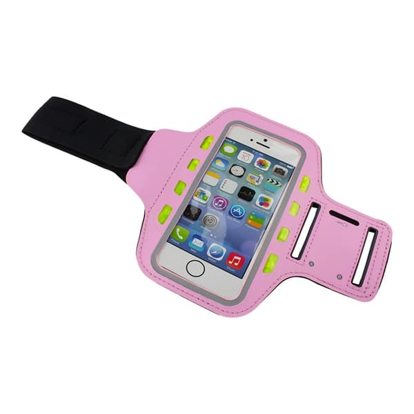 LED Sportarmband för Smartphone - Rosa