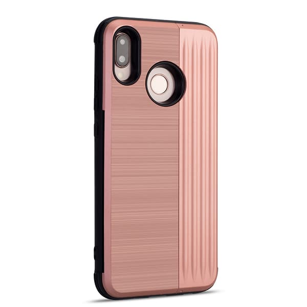 LEMAN Stilrent Skal med kortplats för Huawei P20 Lite