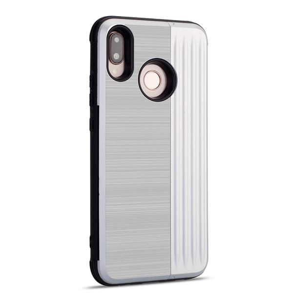Skyddande Skal med kortförvaring till (EXXO) Huawei P20 Lite