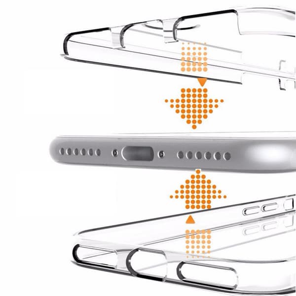 NORTH Skyddsskal med Touchfunktion till iPhone X/XS