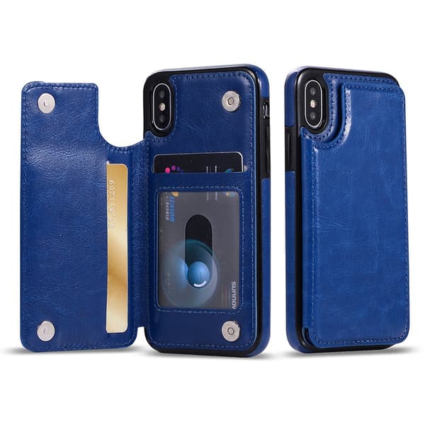 Nkobee Skal med Kortplatser till iPhone XR
