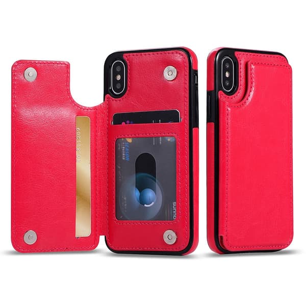 Stilsäkert Plånboksskal (M-Safe) för iPhone XR