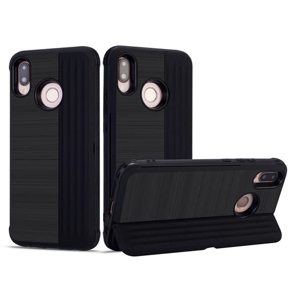 Elegant Skal med kortfack till Huawei P20 Lite