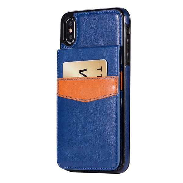 iPhone XS Max - (S-Shell) Skal med Plånbok