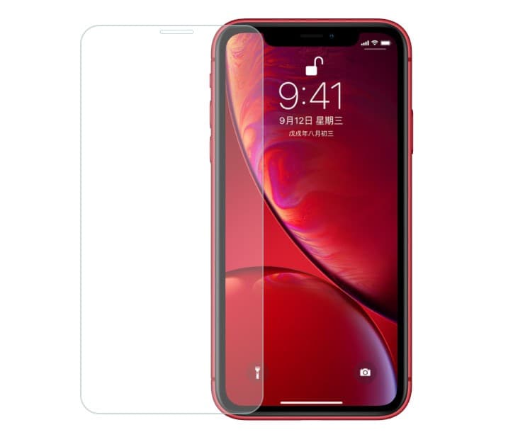 2-Pack iPhone XR Härdat Glas Skärmskydd 0,3mm