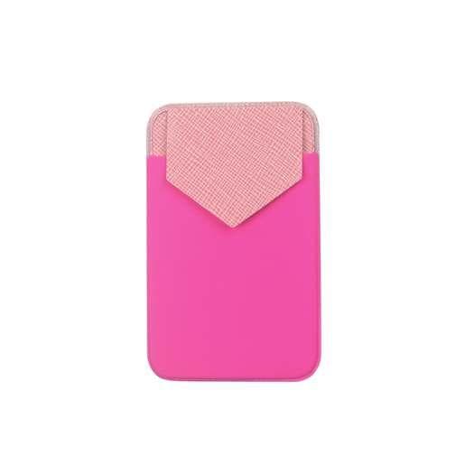 Korthållare för smartphones med flärp - Rosa