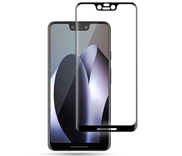 Google Pixel 3 XL Heltäckande 3D Härdat Glas Skärmskydd 0,2mm