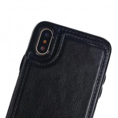 iPhone XS Max Stöttåligt Skal Korthållare 2-FACK Flippr