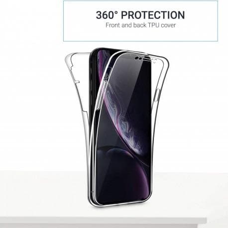 360° Heltäckande Silikonfodral iPhone XR