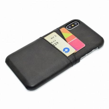iPhone XR Exklusiv Stötdämpande Korthållare Retro® V2