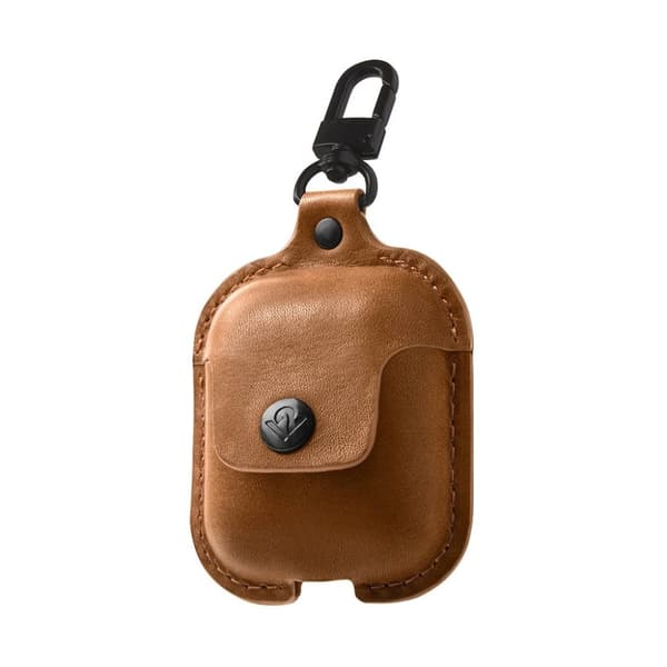 Twelve South AirSnap - fodralet för dina Apple AirPods - Cognac