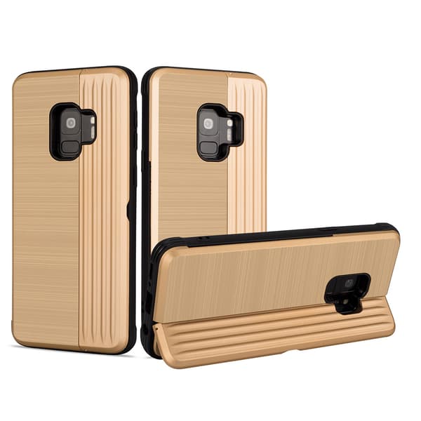 Elegant Skal med kortfack till Samsung Galaxy S9