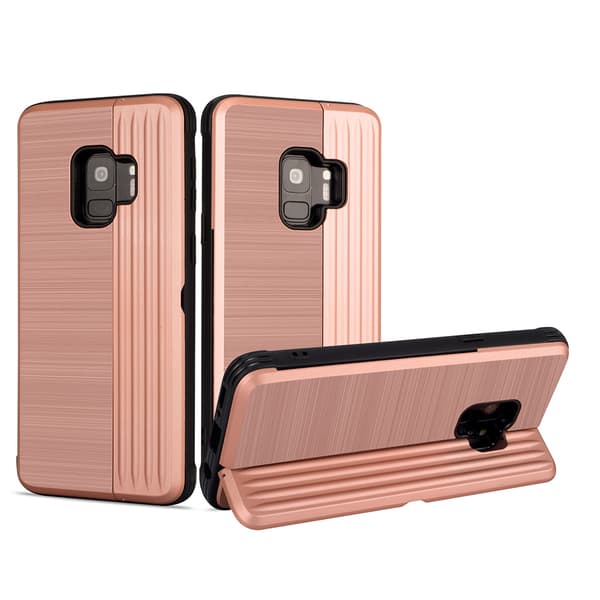 Elegant Skal med kortfack till Samsung Galaxy S9