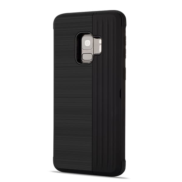 Samsung Galaxy S9 - Genomtänkt skal med kortfack