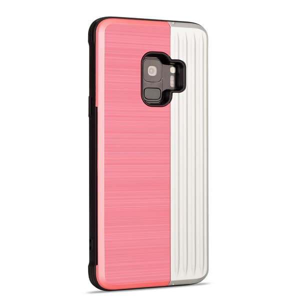 LEMAN Stilrent Skal med kortplats för Samsung Galaxy S9
