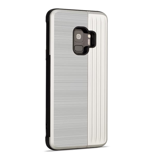 LEMAN Stilrent Skal med kortplats för Samsung Galaxy S9