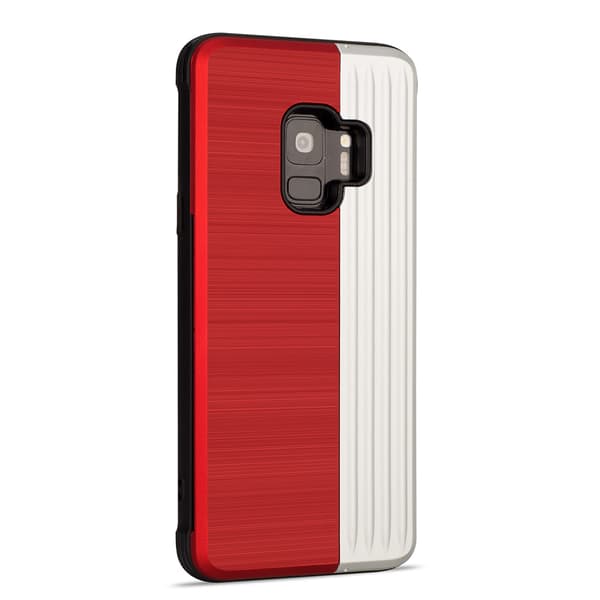 LEMAN Stilrent Skal med kortplats för Samsung Galaxy S9