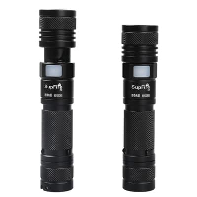 SUPFIRE A2 950LM CREE XML2 (T6) Flashlight - Black