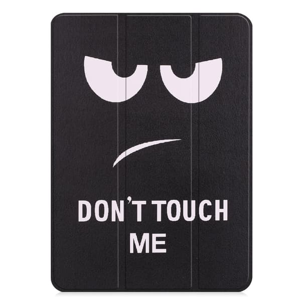 Tri-fold Stand Leather Smart Case for iPad Pro 11-inch (2018) - Do Not Touch Me