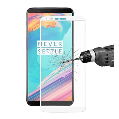 ENKAY OnePlus 5T glas i høj kvalitet - sort kant