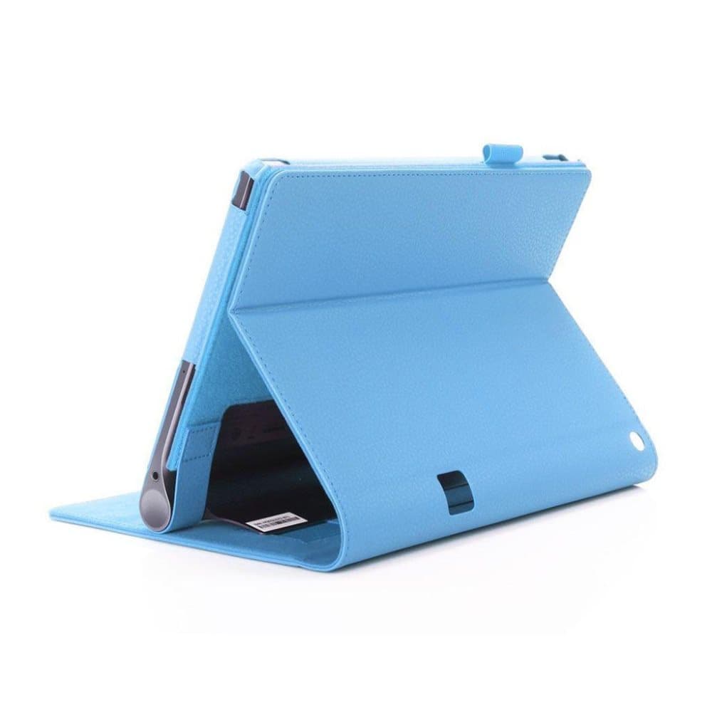 Lenovo Tab 3 Plus 10 PU læder flip etui med elastisk strop -