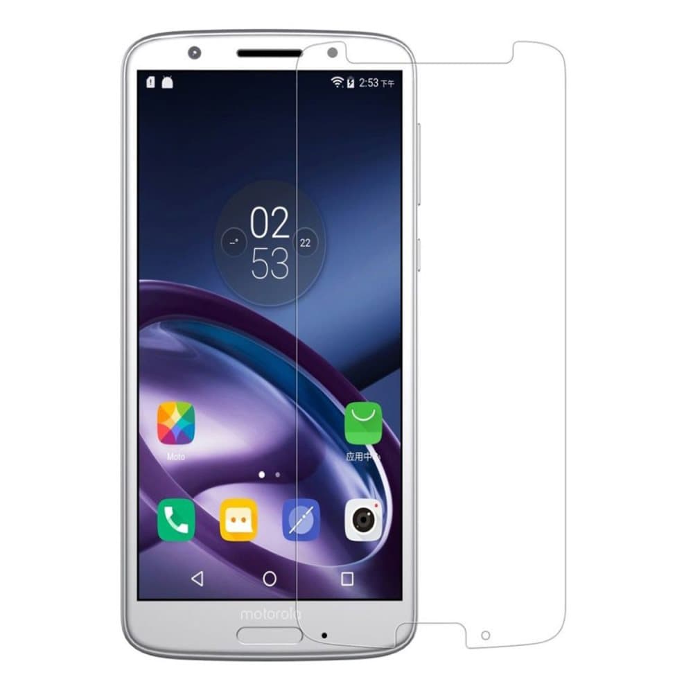 Motorola Moto G6 Plus skärmskydd härdat glas explossionssäke