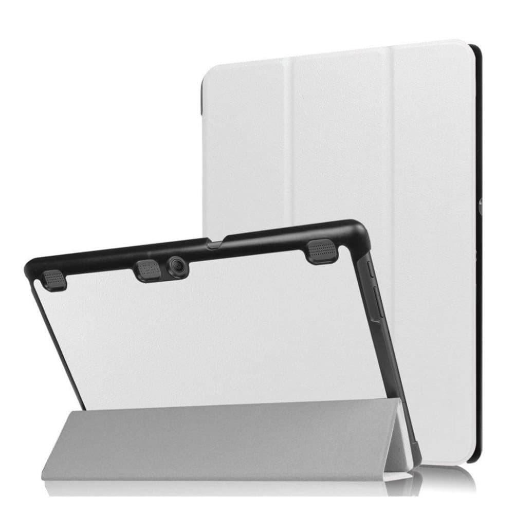 Lenovo Tab 10 TB-X103F tri-fold leather flip case - White