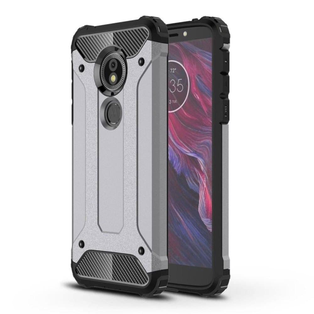 Motorola Moto G6 Play Hybriidi Muovi ja TPU Kombo Takaosa Su