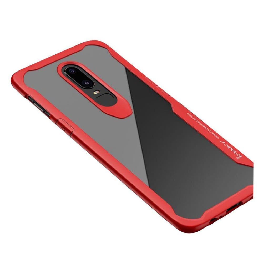 IPAKY Oneplus 6 beskyttelsesetui i hybrid-materialer med ant