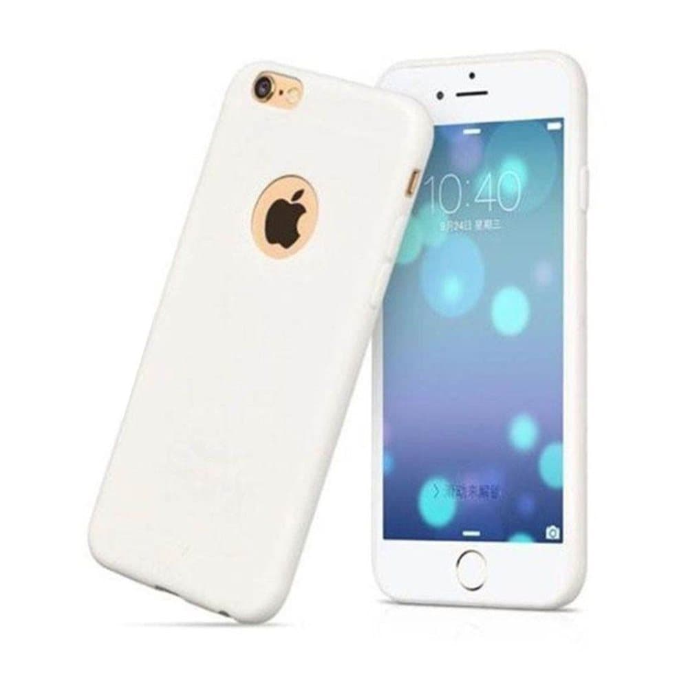 iPhone 7 / 8 Plast Cover Blødt (Hvid)