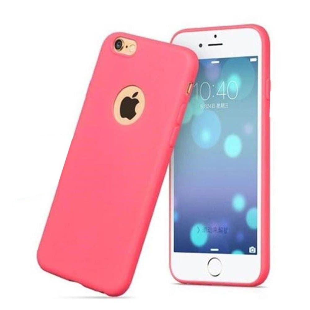 iPhone 7 / 8 Plast Cover Blødt (Rød)